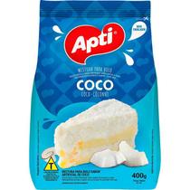 Mistura para bolo - sabor coco - 400g - apti