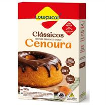 Mistura para Bolo Zero Açúcar Cenoura - Lowçucar 150g Mistura para Bolo Zero Açúcar Cenoura - Lowçucar 150g
