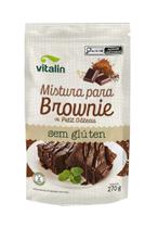 Mistura para Brownie sem glúten 200g - Vitalin