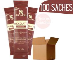Mistura Para Chocolate Com Leite Sachê Di Capri - 100 UNIDADES