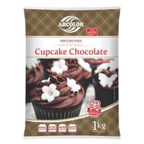 Mistura Para Cupcake Chocolate 1kg Arcolor - Arcólor