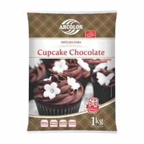 Mistura para Cupcake Chocolate 1kg Arcolor