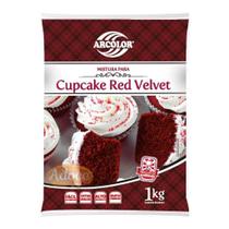 Mistura para cupcake red velvet 1kg arcolor - ARCÓLOR