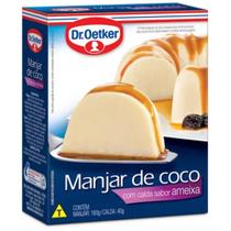 Mistura Para Manjar de Coco Com Calda de Ameixa Dr.Oetker 200g Mistura Para Manjar de Coco Com Calda de Ameixa Dr.Oetker 200g