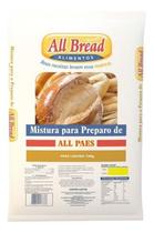 Mistura Para Pães Especiais All Bread 5 Kg Pão Doce Hot Dog