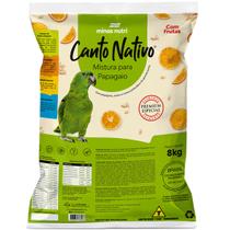 Mistura para Papagaio Alimento Canto Nativo Papagaio 8Kg Mistura para Papagaio Alimento Canto Nativo Papagaio 8Kg