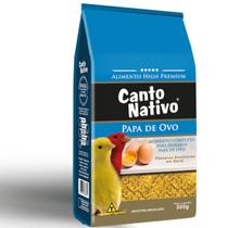 Mistura para Passaros Granívoros Alimento Canto Nativo Papa de Ovo 500Gr Mistura para Passaros Granívoros Alimento Canto Nativo Papa de Ovo 500Gr