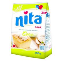 Mistura para Preparo de Bolo Coco 450g Nita Mistura para Preparo de Bolo Coco 450g Nita