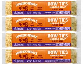 Mistura para Sopa Manischewitz com Macarrão em Formato de Gravata Borboleta 113 g, pacote com 4 Mistura para Sopa Manischewitz com Macarrão em Formato de Gravata Borboleta 113 g, pacote com 4