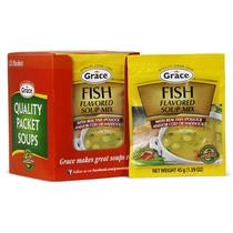 Mistura para Sopa Sabor Peixe Grace 45 g, pacote com 12 Mistura para Sopa Sabor Peixe Grace 45 g, pacote com 12