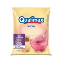 Mistura pudim de morango com leite qualimax c/ 1 kg Mistura pudim de morango com leite qualimax c/ 1 kg