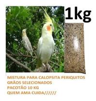 Mistura Ração Para Calopsita Periquito 1 Kg Pássaro Sementes - Cannã