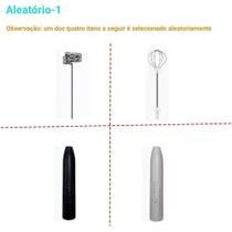 Misturador Batedor Mixer Elétrico Para Claras de Ovos Leite Café Utensílios de Cozinha Pilha