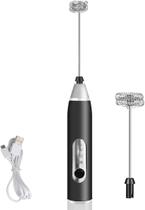 Misturador Bebidas Ovos Mini Mixer Fuê Portátil Elétrico Recarregável Q-2502 - Preto Misturador Bebidas Ovos Mini Mixer Fuê Portátil Elétrico Recarregável Q-2502 - Preto