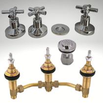 Misturador Bide C37 Cromado 1895 JedMetais JD1895C37
