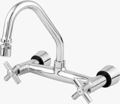 Misturador Cozinha Bica Móvel Cano Alto com Arejador Móvel 2358 - 1/2 ou 3/4 Misturador Cozinha Bica Móvel Cano Alto com Arejador Móvel 2358 - 1/2 ou 3/4