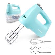 Misturador de alimentos SHARDOR Hand Mixer 6 velocidades Turbo 250W Blue Misturador de alimentos SHARDOR Hand Mixer 6 velocidades Turbo 250W Blue