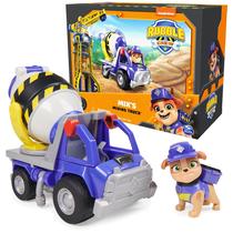 Misturador de Cimento Toy Truck Rubble & Crew - Com Boneco de Ação Misturador de Cimento Toy Truck Rubble & Crew - Com Boneco de Ação