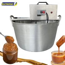 Misturador de Doces 46 Litros , para DOCE DE LEITE, Panela para Mexer Doces e Brigadeiro, Panela Automática de Doces