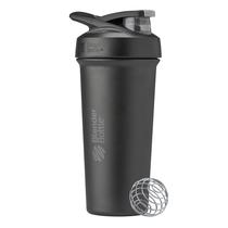 Misturador de garrafas de água Bottle Strada Sleek Shaker Cup 750 ml preto