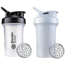 Misturador de garrafas Shaker Bottle Classic V2 600 ml transparente/preto