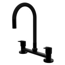 Misturador de Mesa p/Cozinha Bica Móvel Colorflex All Black Easy Romar Misturador de Mesa p/Cozinha Bica Móvel Colorflex All Black Easy Romar