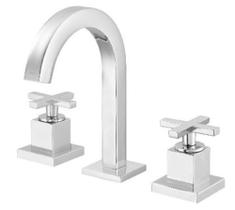 Misturador de mesa para lavatório Meber Athenas 1877 Bica alta Cromado