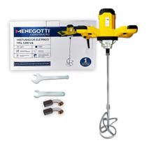 Misturador de Tintas Menegotti MEL 1200 127V/220V 1270W 60Hz Motor Monofásico Massa Corrida Tintas e Argamassas Mistura Homogênea Profissional