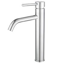 Misturador drop monocomando bica alta para lavatorio em aço inox cromado dp4202