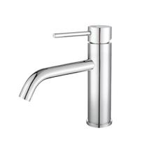 Misturador drop monocomando bica baixa para lavatorio em aço inox cromado dp4201