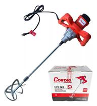 Misturador Elétrico Argamassa Tinta Textura Hm-120 Cortag 220V Misturador Elétrico Argamassa Tinta Textura Hm-120 Cortag 220V