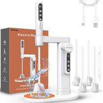 Misturador elétrico de resina Akisey com suporte de 5 velocidades e 4 pás Misturador elétrico de resina Akisey com suporte de 5 velocidades e 4 pás