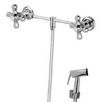 Misturador Externo Ajustável Ducha Higiênica Cromado - 2300929K100
