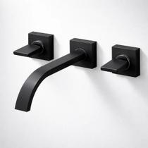 Misturador lavatarorio parede 1878bk210 black Misturador lavatarorio parede 1878bk210 black