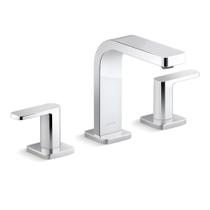 Misturador Lavatorio Parallel Duplo Comando Kohler Cromado