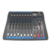 Misturador Mesa De Som Analógica Oneal Omx82 8 Canais Usb Misturador Mesa De Som Analógica Oneal Omx82 8 Canais Usb