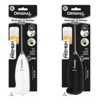 Misturador Mixer a Pilha Café Chá Bebidas Milk Shake Multiuso Universal 21,5cm Batedor Inox Misturador Mixer a Pilha Café Chá Bebidas Milk Shake Multiuso Universal 21,5cm Batedor Inox