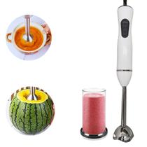 Misturador Mixer De Mão Processador De Alimentos Portatil Batedor Fácil Uso