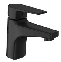 Misturador Monocomando Bica Baixa Lavatório Level Black Matte