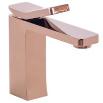 Misturador Monocomando Bica Baixa Rose Gold MVMLUXRG