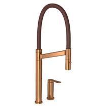 Misturador Monocomando de Mesa Cozinha Bica Movel com Arejador Colore 1/2" Marrom Red Gold - 2289.GL.RD.MR