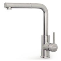 Misturador Monocomando de Mesa Cozinha Monde Plus 1/2" Inox Scotch Brite - 94520028