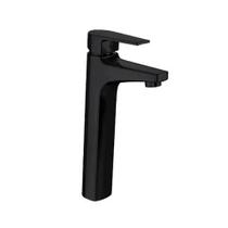 Misturador Monocomando de Mesa para Lavatório Level Bica Alta Black Noir - Deca