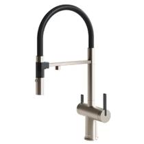 Misturador monocomando debacco 800 50cm com bica flexível em aço inox escovado nickel 20.04.80060 Misturador monocomando debacco 800 50cm com bica flexível em aço inox escovado nickel 20.04.80060