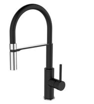 Misturador Monocomando Gourmet para Cozinha Black Jiwi - 10645-291AH Misturador Monocomando Gourmet para Cozinha Black Jiwi - 10645-291AH