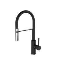 Misturador Monocomando Gourmet para Cozinha c/ Flexível Black Jiwi - 10645-291AH