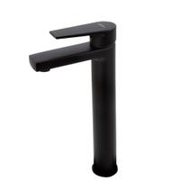 Misturador Monocomando Lavatório de Mesa 1/2" Hiver Preto Addra