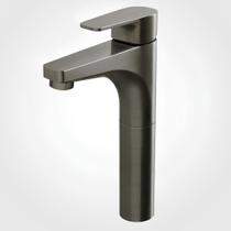 Misturador Monocomando para Banheiro Bica Alta Ônix Escovado Led Perflex