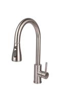 Misturador Monocomando Para Cozinha Bancada Mesa V122 Nickel Vimer