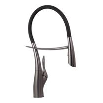 Misturador Monocomando para Cozinha Kasumi Chumbo Grafite Alto Padrão Bica 360 HausbaaK